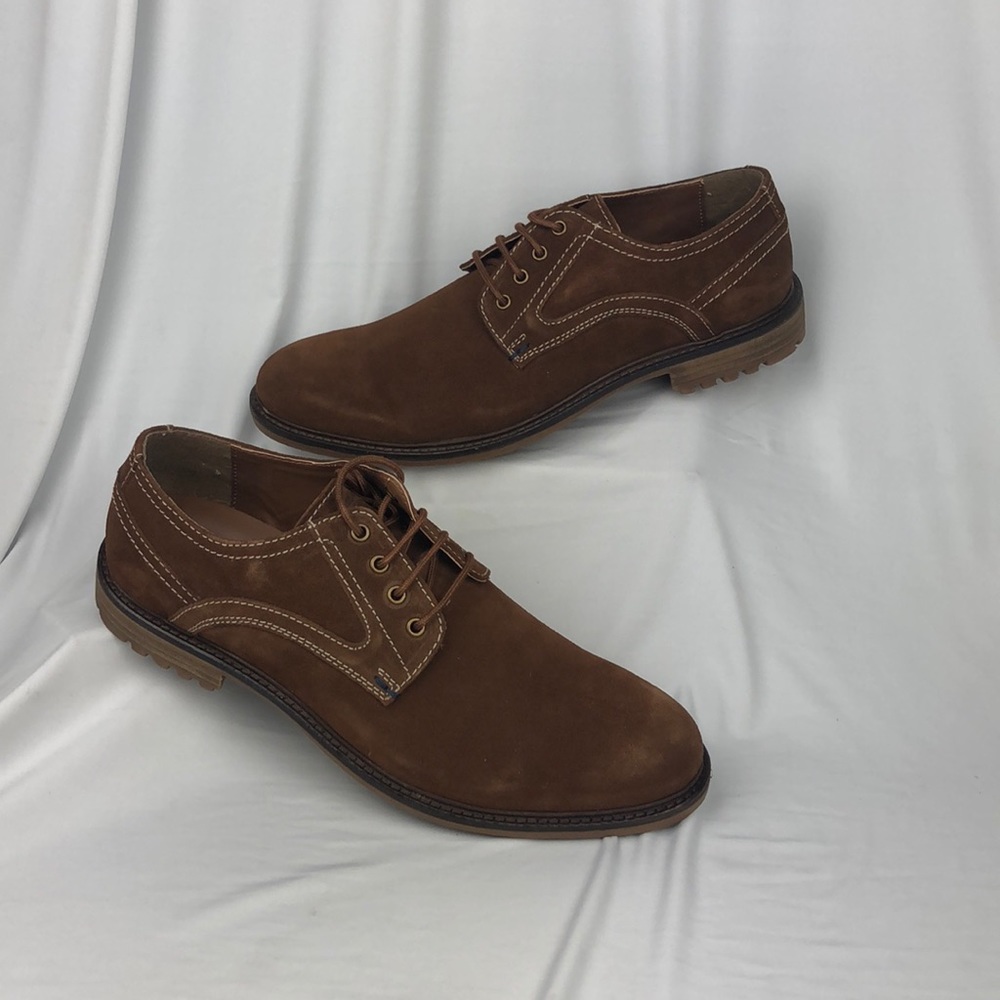 Hush Puppies Men’s Rohan Rigby Tan Suede 11m